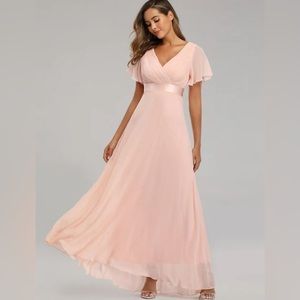 Ever Pretty formal/bridesmaid dress size 14 - Dusty Pink